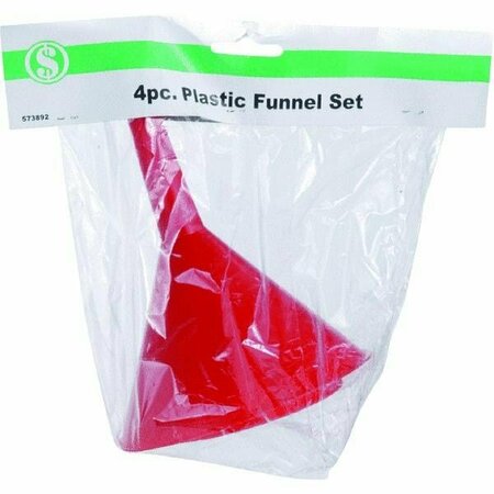 DO IT BEST 4-Piece Plastic Funnel Set - Smart Savers GA037